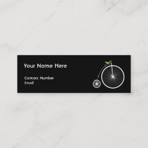 Carte De Visite Mini Haute roue