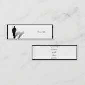 Carte De Visite Mini Homme disparu (Devant / Derrière)