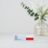 Carte De Visite Mini Honda, Colombie (Debout devant)