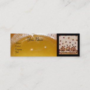 CARTE DE VISITE MINI HONEY BEE, MAINTIEN DE L'OEUVRE, APIARISTE DE L'OE