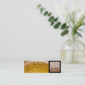 CARTE DE VISITE MINI HONEY BEE, MAINTIEN DE L'OEUVRE, APIARISTE DE L'OE (Debout devant)