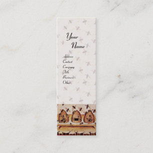 CARTE DE VISITE MINI HONEY BEE, MAINTIEN DE L'OEUVRE, APIARISTE DE L'OE