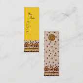 CARTE DE VISITE MINI HONEY BEE, MAINTIEN DE L'OEUVRE, APIARISTE DE L'OE (Devant / Derrière)