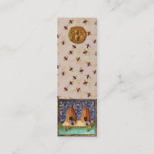 CARTE DE VISITE MINI HONEY BEE, MAINTIEN DE L'OEUVRE, APIARISTE DE L'OE (Dos)