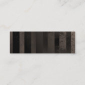 Carte De Visite Mini Horloge à vapeur avec libellule mécanique (Dos)