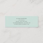 Carte De Visite Mini Hummingbird  Business Card (Dos)