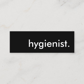 Carte De Visite Mini hygiéniste.