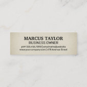 Carte De Visite Mini Icône Couteau de Cleaver (Dos)