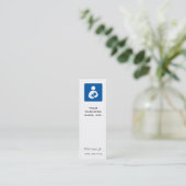 Carte De Visite Mini Icône de allaiter/soins (Debout devant)