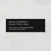 Carte De Visite Mini Icône Fox (Dos)