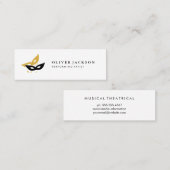 Carte De Visite Mini Icône Masques de fête (Devant / Derrière)