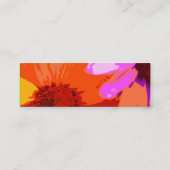 Carte De Visite Mini II floral (Dos)