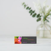 Carte De Visite Mini II floral (Debout devant)