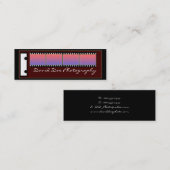 Carte De Visite Mini image saisie (Devant / Derrière)