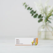 Carte De Visite Mini Immobiliers - maigres (Debout devant)