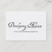 Carte De Visite Mini impression Clematis 8510 (Dos)