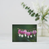 Carte De Visite Mini Impression Coeurs Dainty (Debout devant)