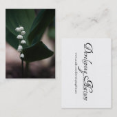 Carte De Visite Mini impression de cloches douces (Devant / Derrière)