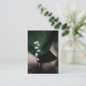 Carte De Visite Mini impression de cloches douces (Debout devant)