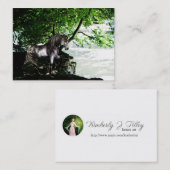 Carte De Visite Mini impression de la rivière Great Divide (Devant / Derrière)