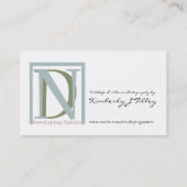 Carte De Visite Mini impression de la tête de journal n° 2 (Dos)