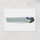 Carte De Visite Mini impression d'impression durable (Dos)
