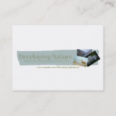 Carte De Visite Mini impression Harmonie pacifique (Dos)