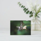 Carte De Visite Mini impression minuscule Zebra (Debout devant)