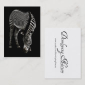 Carte De Visite Mini impression Zebra P4435 (Devant / Derrière)