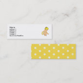 Carte De Visite Mini Industrie d'enfant/bébé (Devant / Derrière)