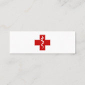 Carte De Visite Mini Infirmière (Dos)