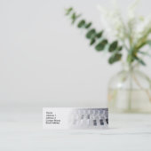 Carte De Visite Mini Ingénieur du son d'enregistrement de studio de (Debout devant)