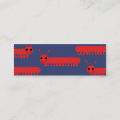 Carte De Visite Mini Insecte - maigre (Dos)