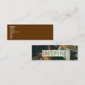 CARTE DE VISITE MINI INSPIREZ LA TERRE (Devant / Derrière)