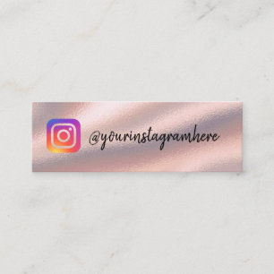Carte De Visite Mini instagram