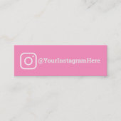 Carte De Visite Mini Instagram (Devant)