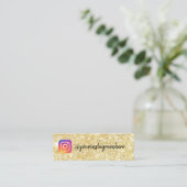 Carte De Visite Mini instagram (Debout devant)