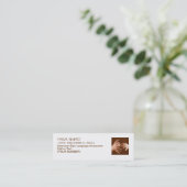 Carte De Visite Mini Interprète en langue des signes (Debout devant)