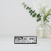 Carte De Visite Mini Investigateur paranormal (Debout devant)