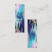 Carte De Visite Mini J'aime des livres ! Signet (Devant / Derrière)