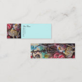 Carte De Visite Mini JARDIN DE MELISSA .details (Devant / Derrière)