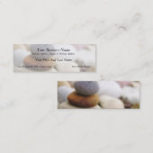 Carte De Visite Mini Jardin de roche de zen (Devant / Derrière)