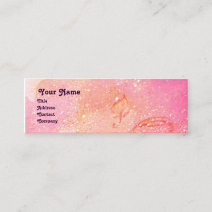 CARTE DE VISITE MINI JARDIN DES OMBRAGES PERDUS MAGIQUE PLANTE À BOUTEI