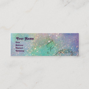 CARTE DE VISITE MINI JARDIN DES OMBRES PERDUES - PLANTE MAGIQUE DE BOUT