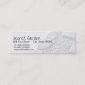 Carte De Visite Mini Jardin zen et Abstrait (Devant)