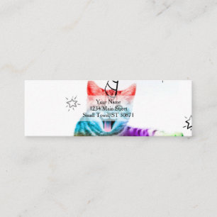 Carte De Visite Mini Je suis si mégogique !