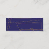 Carte De Visite Mini Jeans - maigres (Dos)