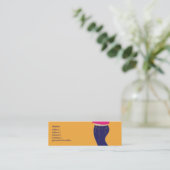 Carte De Visite Mini Jeans - maigres (Debout devant)