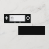 Carte De Visite Mini Jeu - maigre (Devant / Derrière)