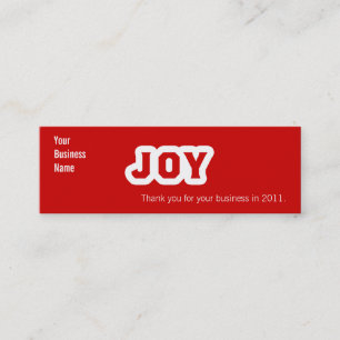 Carte De Visite Mini Joie